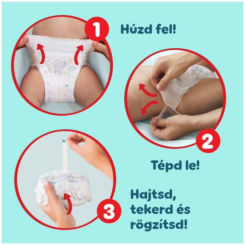 Pampers Premium Care Pants bugyipelenka 7, 15+ kg HAVI PELENKACSOMAG 80 db
