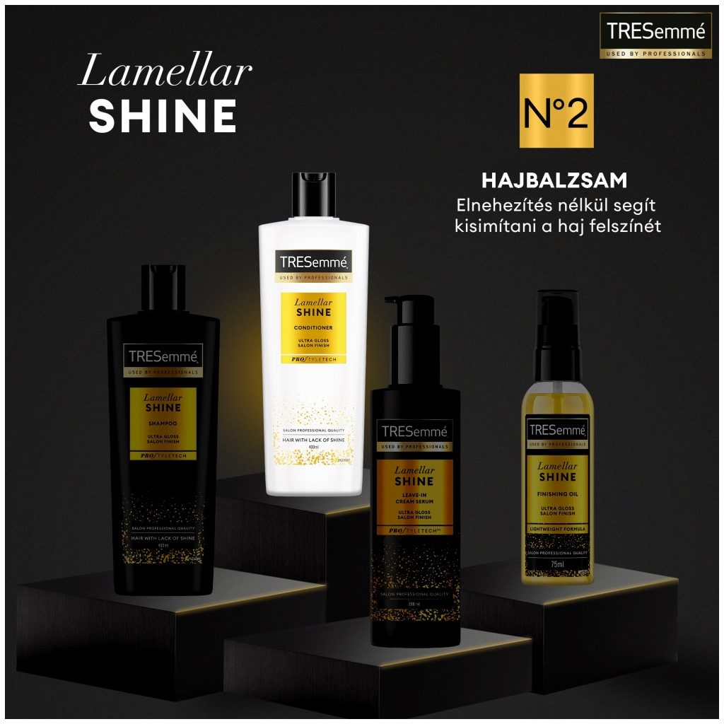 TRESemmé Lamellar Shine hajbalzsam (400 ml)