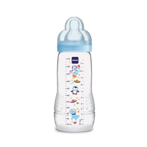 MAM Easy Active Műanyag cumisüveg 330 ml (fiús)