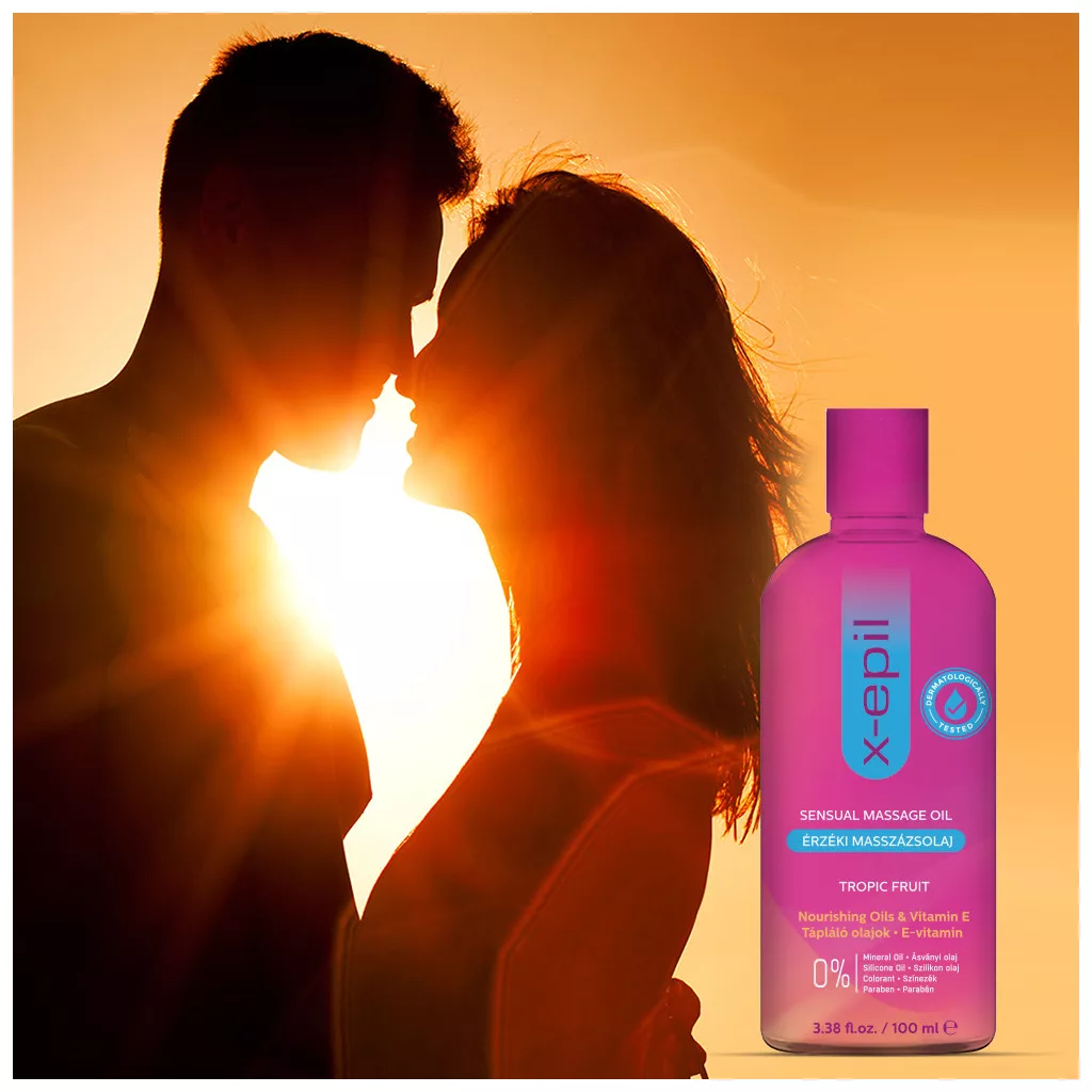 X-Epil Érzéki masszázsolaj (100 ml)