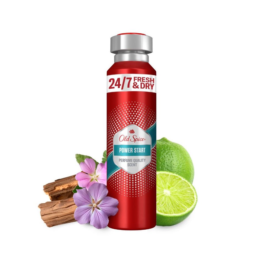 Old Spice Power Start izzadásgátló spray 150 ml