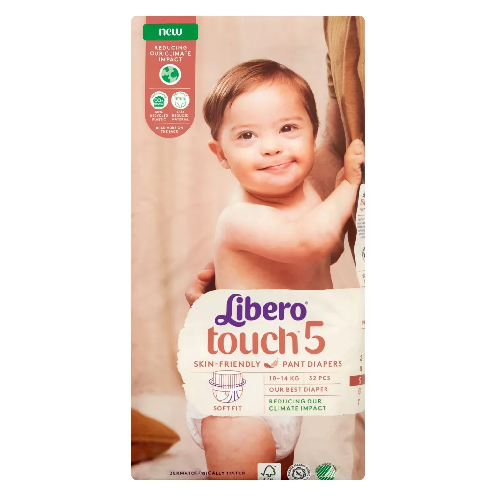 Libero Touch 5 bugyipelenka, 10-14 kg, 32 db