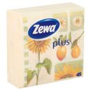 Zewa Plus 1 rétegű szalvéta, napraforgó (45 db)
