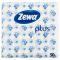 Zewa Plus 1 rétegű szalvéta, kék mintás (50 db)