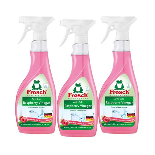 Frosch vízkőoldó spray málnaecettel (3x500 ml)