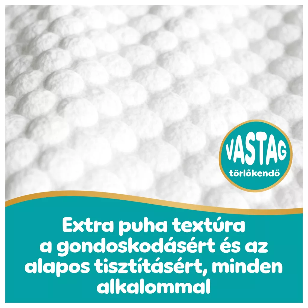 Pampers Aqua Soft Touch nedves törlőkendő 9x48 db