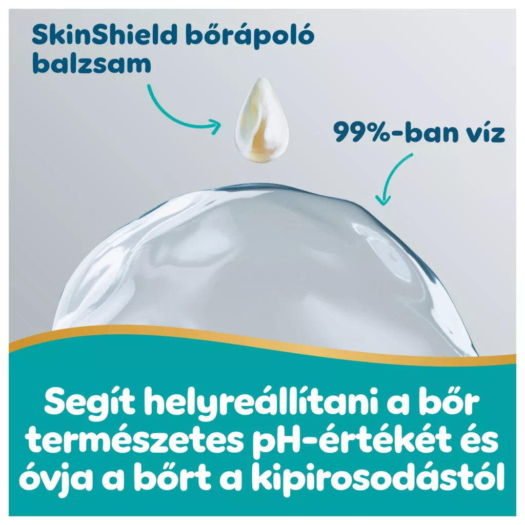 Pampers Aqua Soft Touch nedves törlőkendő 60 db