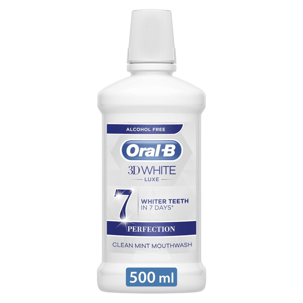Oral-B 3d white luxe perfection szájvíz 500 ml