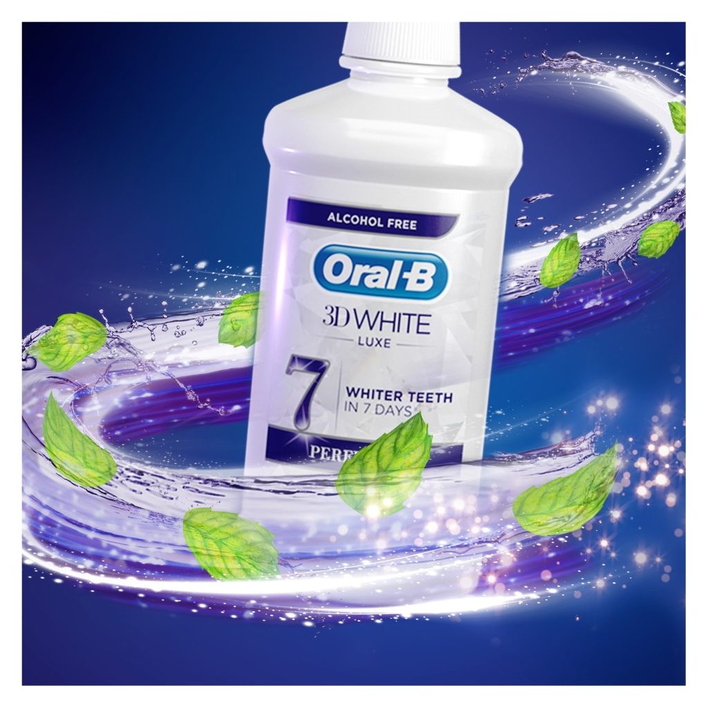 Oral-B 3d white luxe perfection szájvíz 500 ml