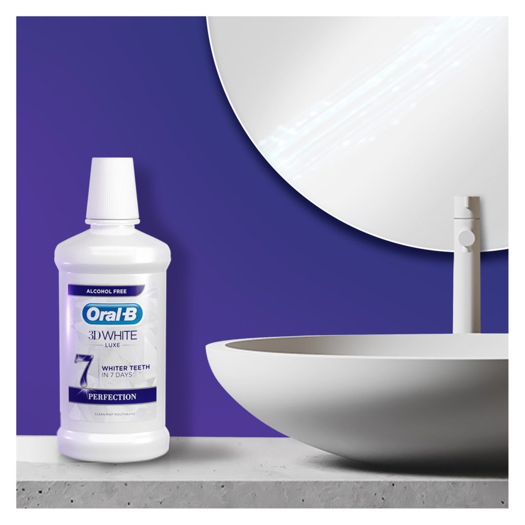 Oral-B 3d white luxe perfection szájvíz 500 ml