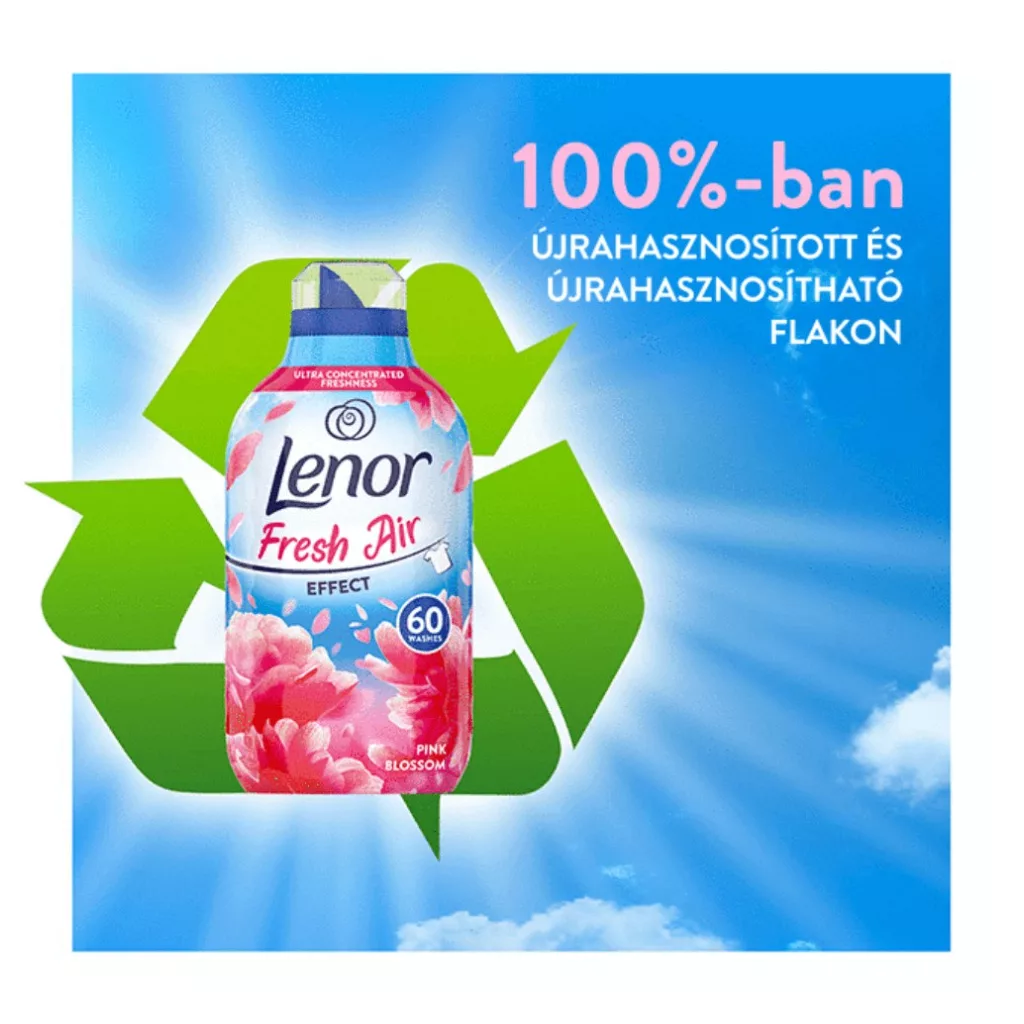 Lenor Fresh Air Effect Pink Blossom öblítő 840 ml (60 mosás)
