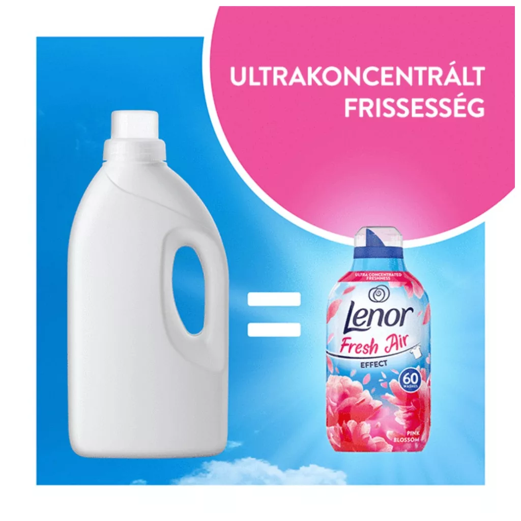 Lenor Fresh Air Effect Pink Blossom öblítő 840 ml (60 mosás)
