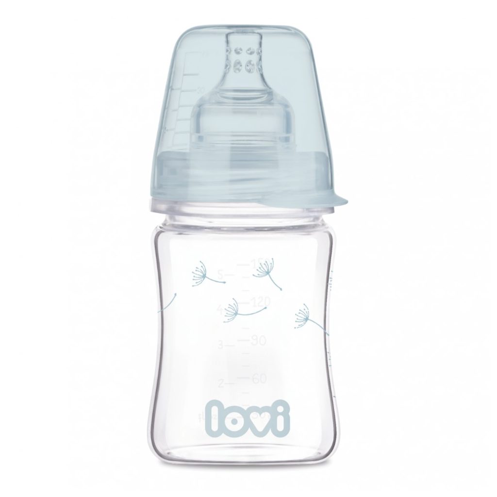 LOVI üveg cumisüveg Botanic, 150 ml (0 hó+)