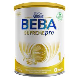   BEBA Supreme Pro 1 tejalapú anyatej-helyettesítő tápszer születéstől kezdve 0 hó+ (400 g)