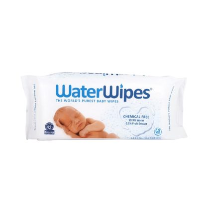 WaterWipes Mega Value Pack természetes baba törlőkendő 12x60 db