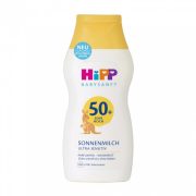 Hipp Babysanft naptej érzékeny bőrre SPF50+ 200 ml