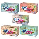 Zewa Softis Style 4 rétegű illatmentes dobozos papírzsebkendő (80 db)