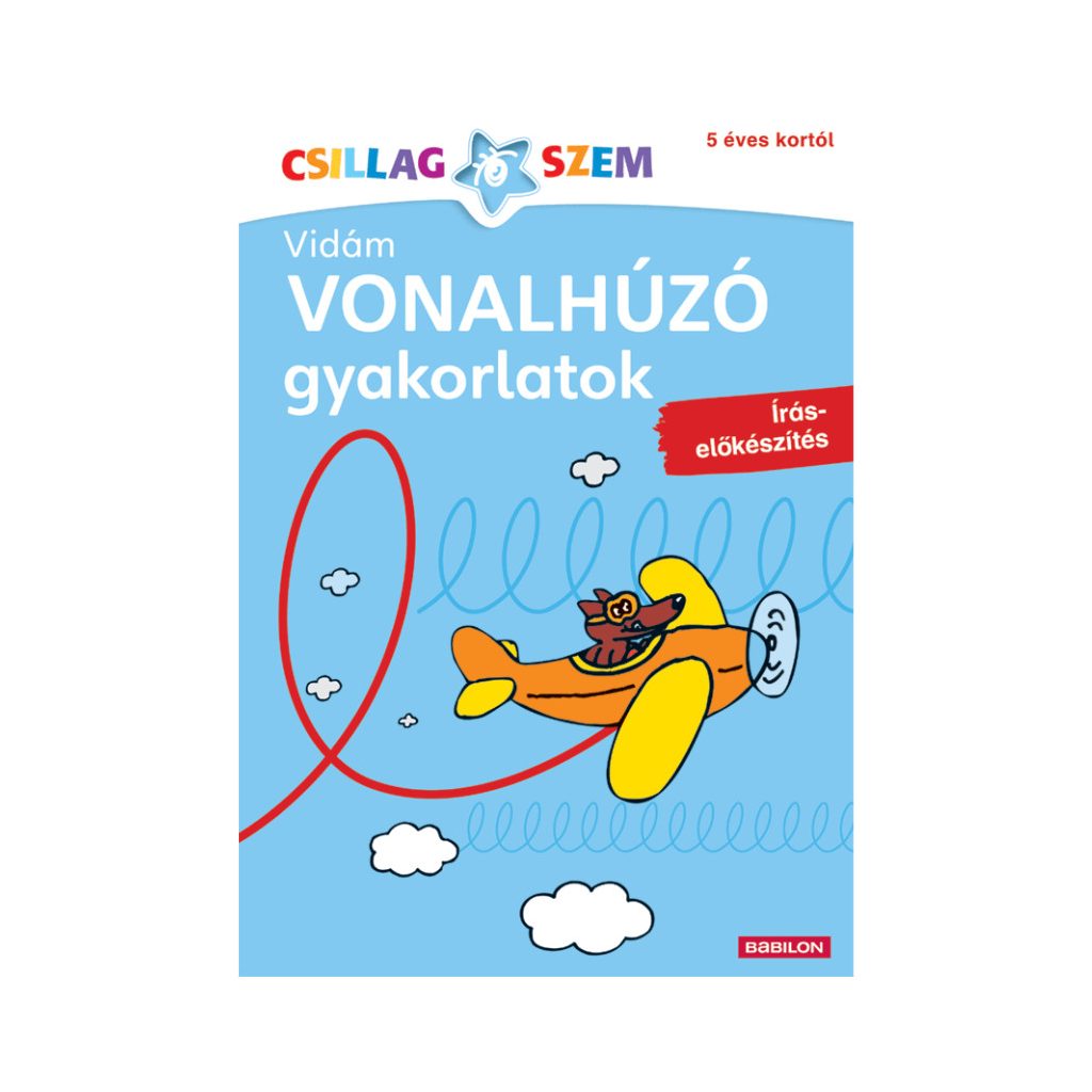 Vidám Vonalhúzó gyakorlatok - Írás-előkészítés