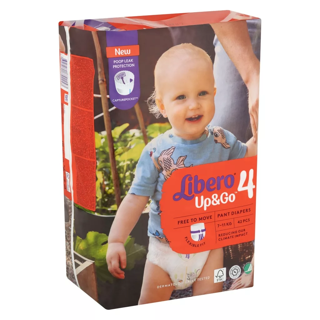 Libero Up&Go 4 bugyipelenka, 7-11 kg, 42 db