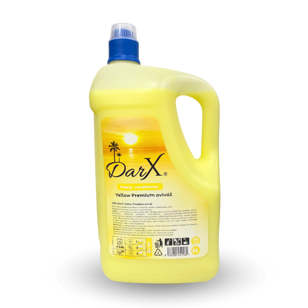 DarX Prémium öblítő, yellow (5 liter)