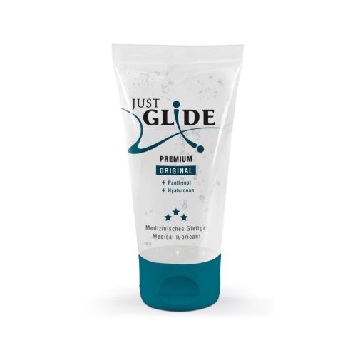 Just Glide Premium Original vegán, vízbázisú síkosító (50 ml)
