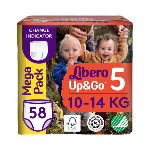 Libero Up&Go 5 bugyipelenka, 10-14 kg, 58 db