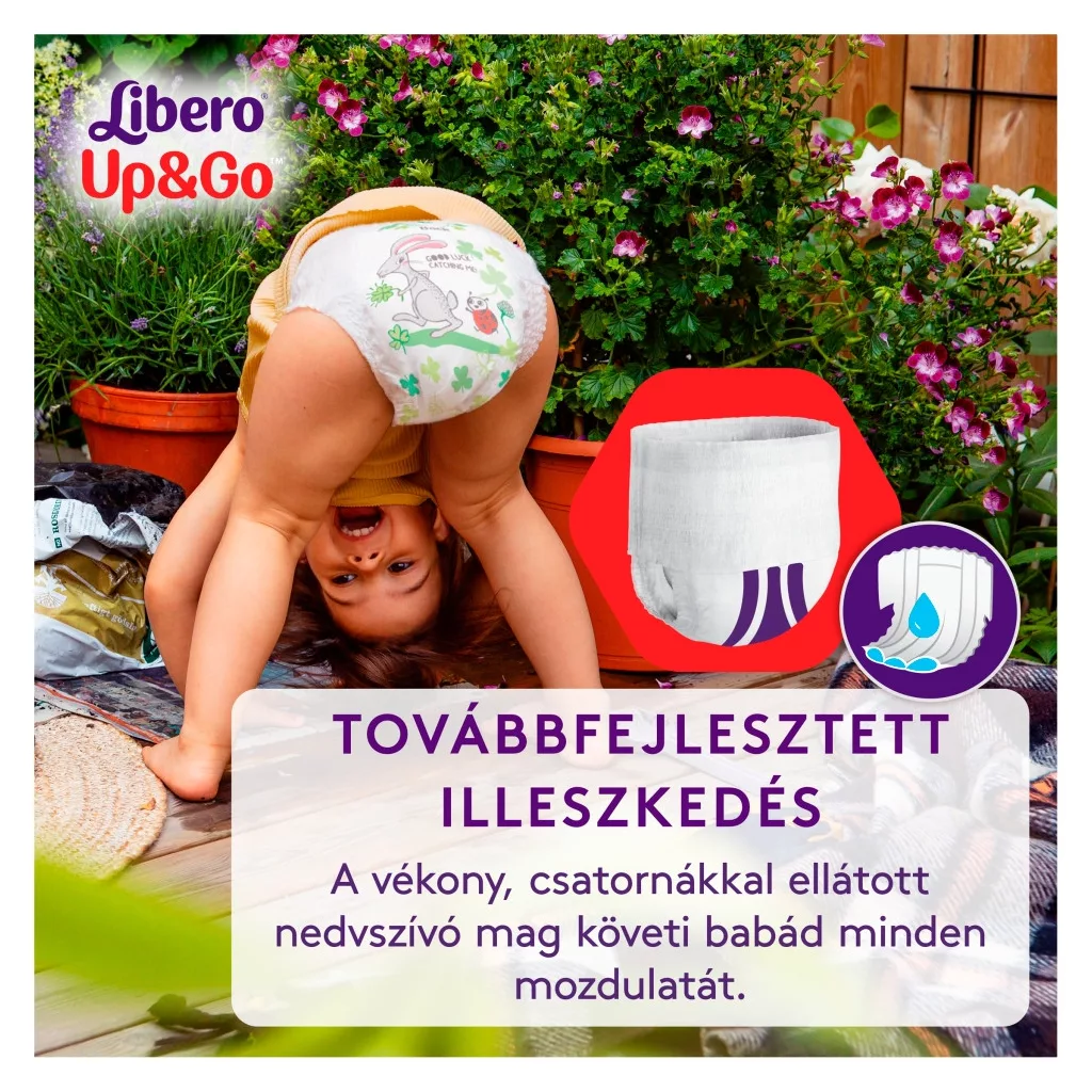 Libero Up&Go 5 bugyipelenka, 10-14 kg, 58 db