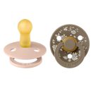 Bibs Liberty Colour Capel, 0-6 hó, 2 db (púderrózsaszín)