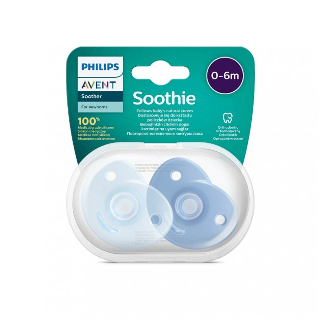 Philips Avent SCF099/21 Soothie játszócumi 0-6 hó 2 db (kék)