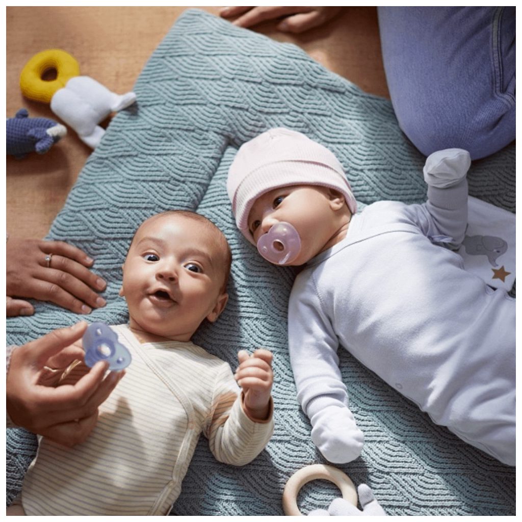 Philips Avent SCF099/21 Soothie játszócumi 0-6 hó 2 db (kék)