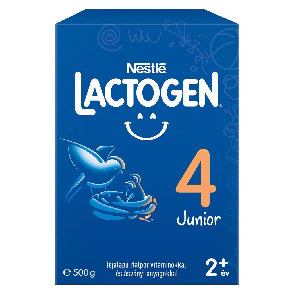 Nestlé Lactogen 4 Junior tejalapú italpor vitaminokkal és ásványi anyagokkal 24 hó+ (500 g)