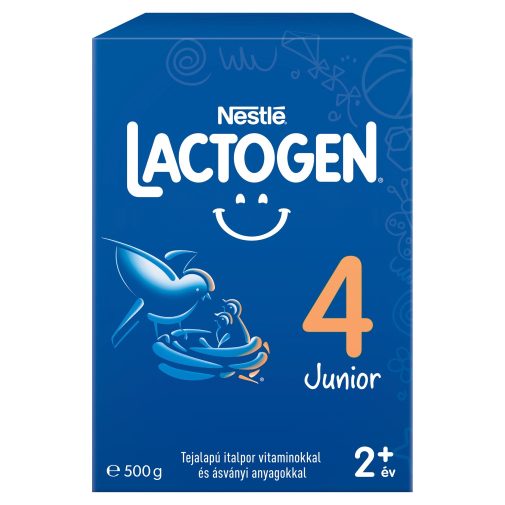 Nestlé Lactogen 4 Junior tejalapú italpor vitaminokkal és ásványi anyagokkal 24 hó+ (500 g)