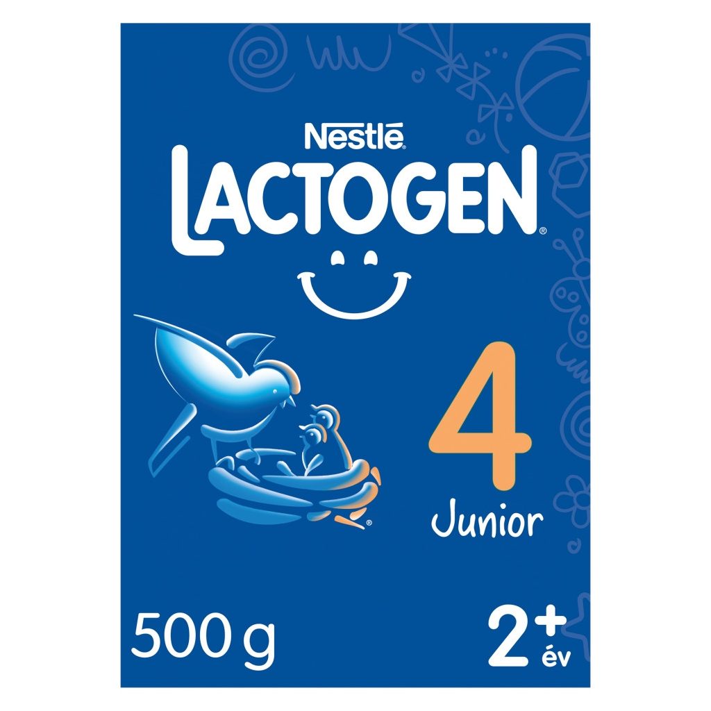 Nestlé Lactogen 4 Junior tejalapú italpor vitaminokkal és ásványi anyagokkal 24 hó+ (500 g)