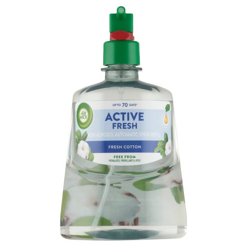 Air Wick Active Fresh utántöltő - Friss pamut (228 ml)