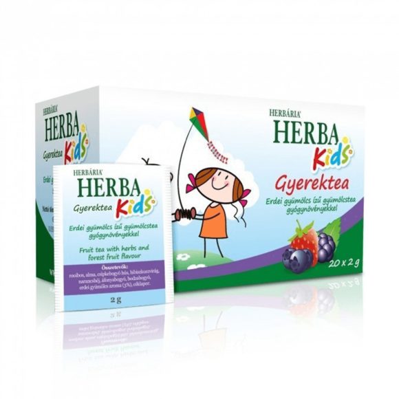 Herbária Herba Kids Gyerektea - erdei gyümölcs (20 filter)
