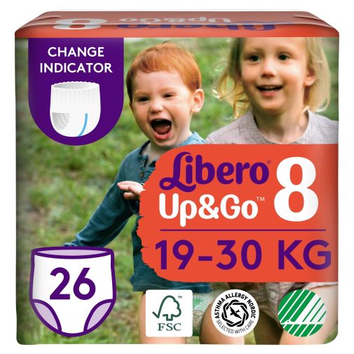 Libero Up&Go 8 bugyipelenka, 19-30 kg, 26 db