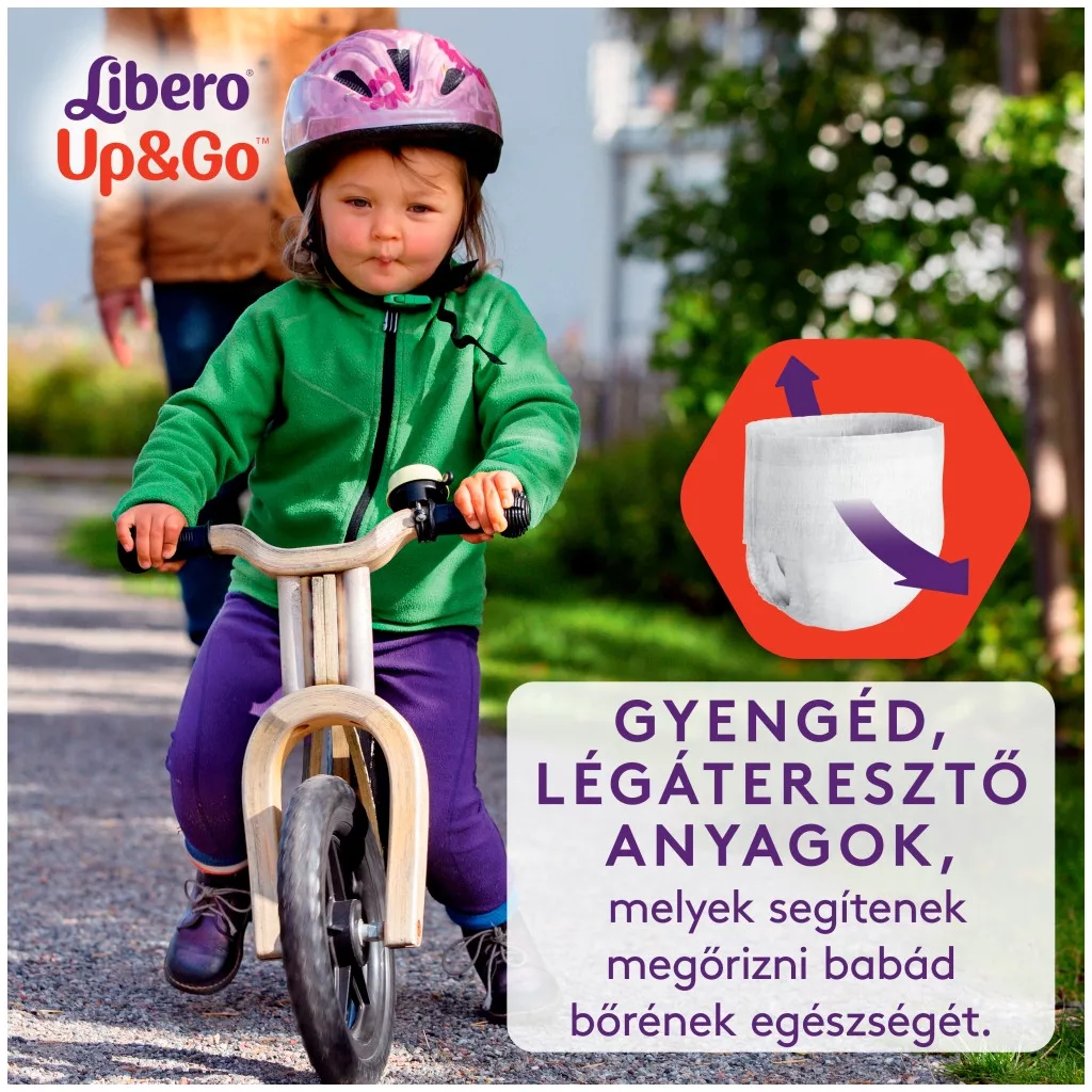 Libero Up&Go 8 bugyipelenka, 19-30 kg, 26 db