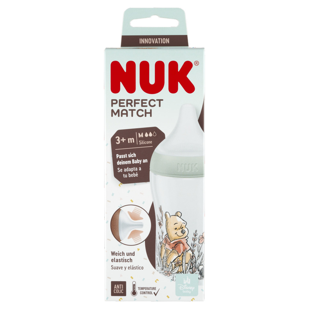 NUK Perfect Match cumisüveg 260ml (Micimackó)