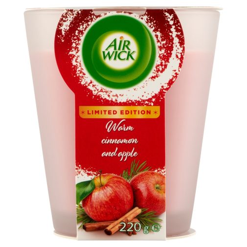 Air Wick Meleg fahéj és alma illatgyertya (220 g)
