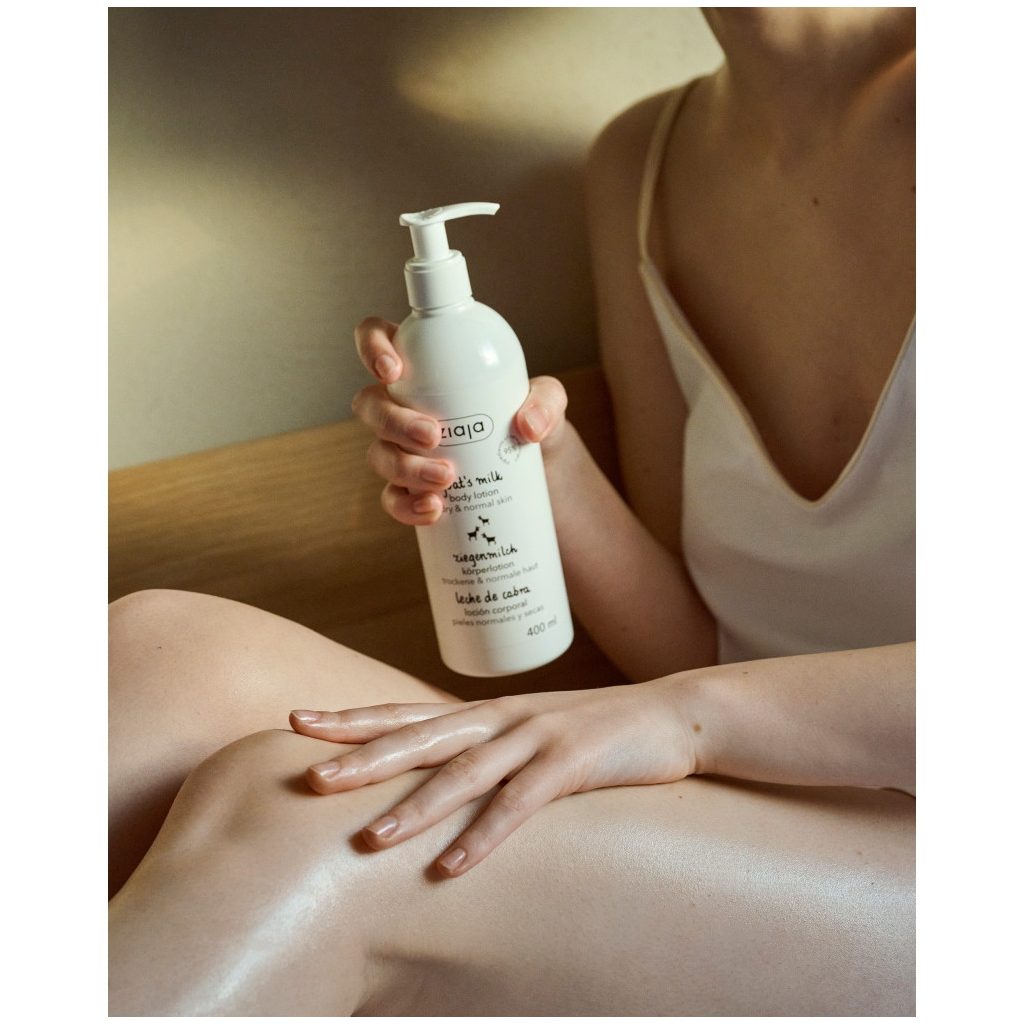 ZIAJA kecsketejes testápoló, pumpás (400 ml)