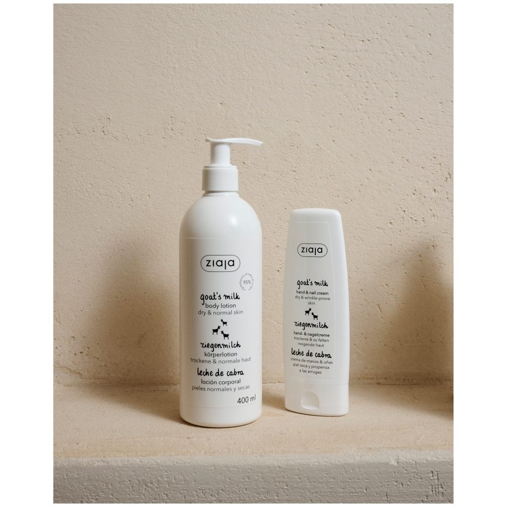 ZIAJA kecsketejes testápoló, pumpás (400 ml)