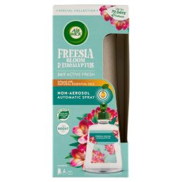   Air Wick Active Fresh készülék és utántöltő - Virágzó frézia és eukaliptusz
