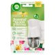 Air Wick elektromos légfrissítő készülék, Virágzó jázmin és frézia utántöltővel (19 ml)