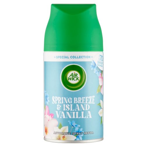 Air Wick Freshmatic Automata Légfrissítő spray utántöltő, Tavaszi szellő és vanília (250 ml)