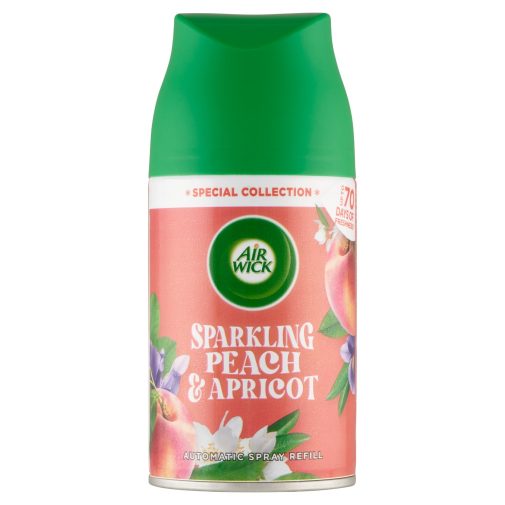 Air Wick Freshmatic Automata Légfrissítő spray utántöltő, Pezsgő őszibarack és sárgabarack (250 ml)