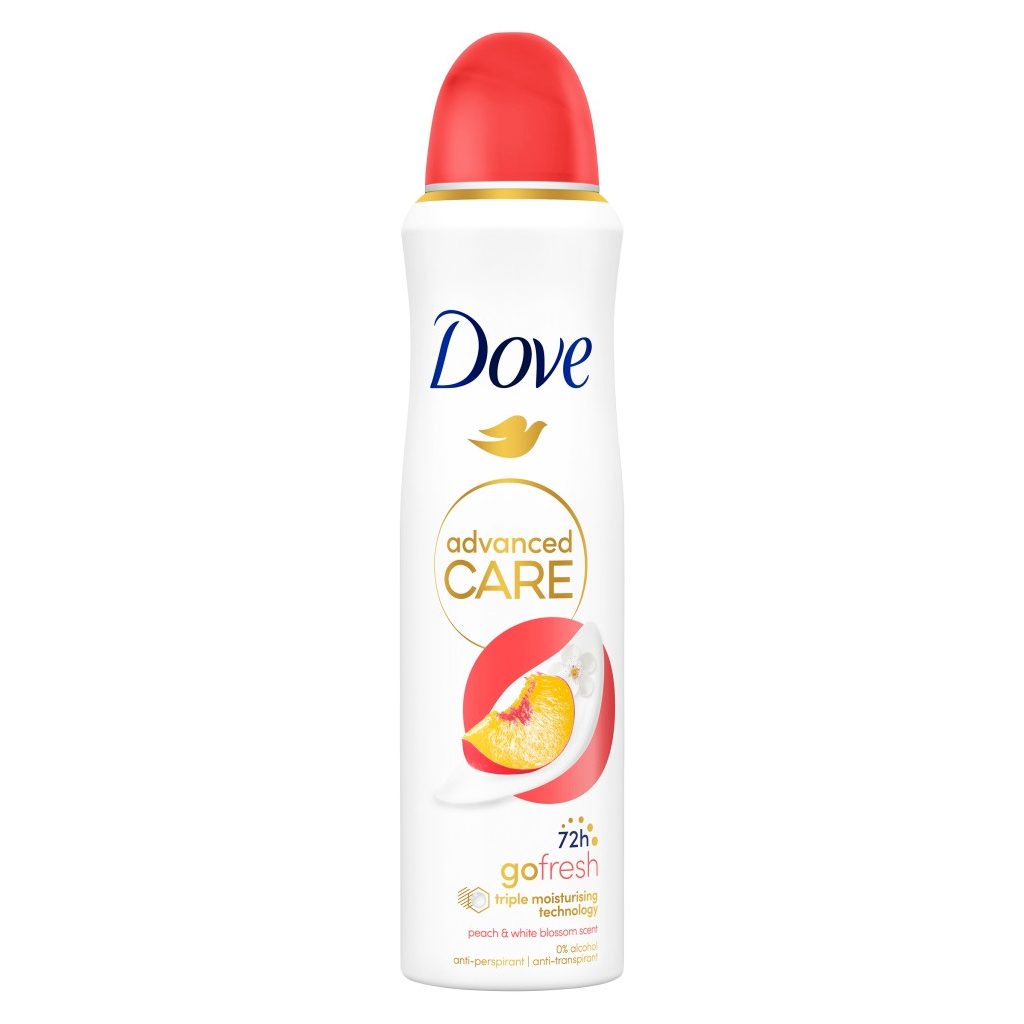 Dove Go Fresh Peach & White Blossom izzadásgátló aeroszol (150 ml)