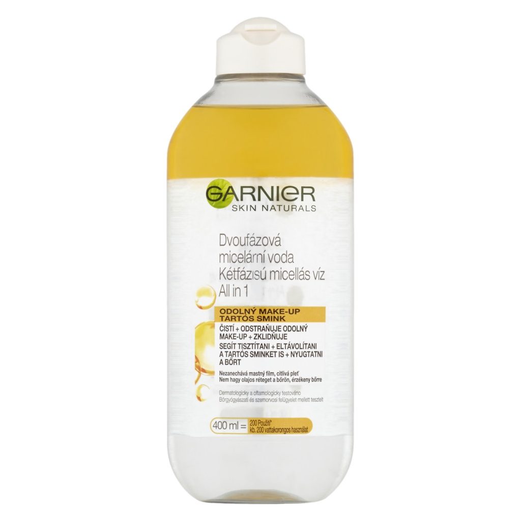 Garnier Skin Naturals All in One micellás víz arctisztító olajjal (400 ml)