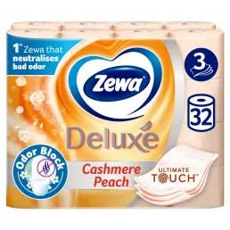   Zewa Deluxe Cashmere Peach 3 rétegű toalettpapír (32 tekercs)