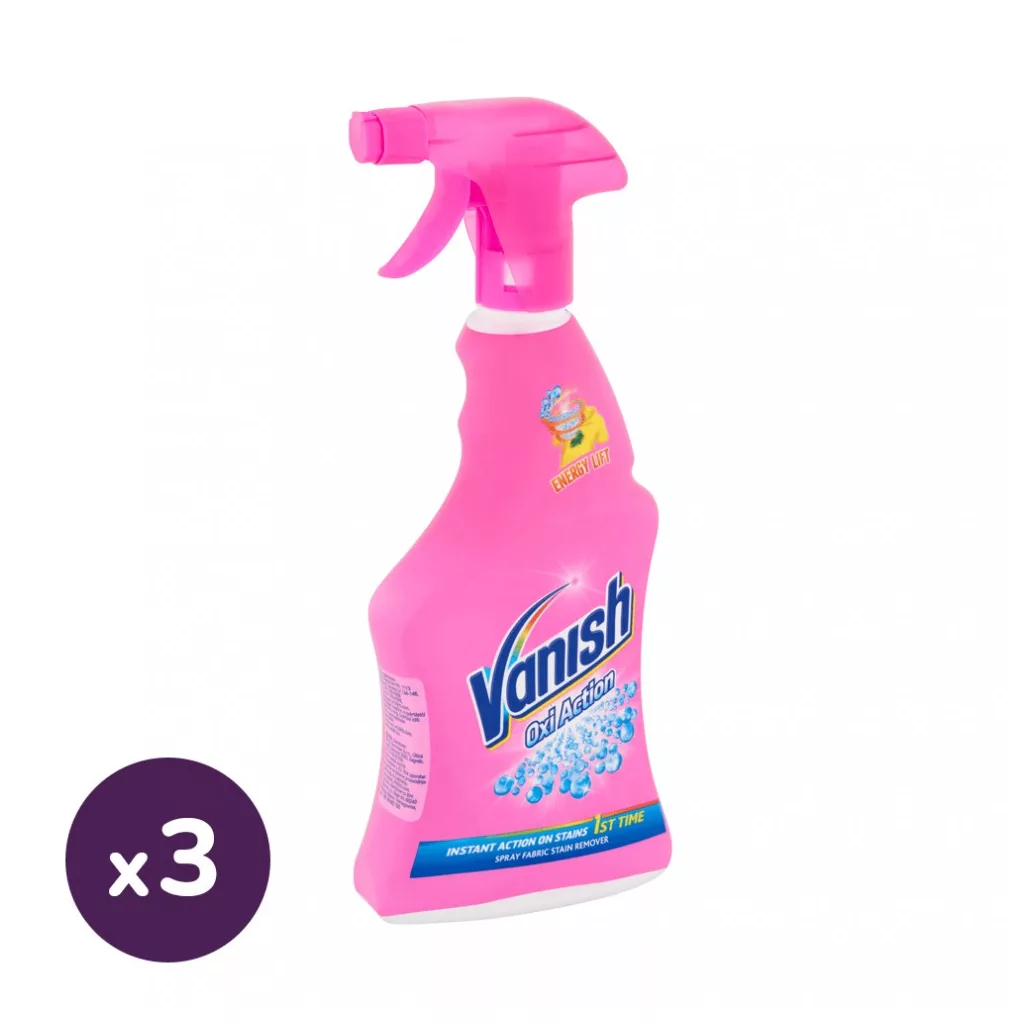 Vanish Oxi Action előkezelő spray (3x500 ml)