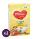 Milupa Jó reggelt!  Zabkása, pirosgyümölcsös 6 hó+ (2x225 g)